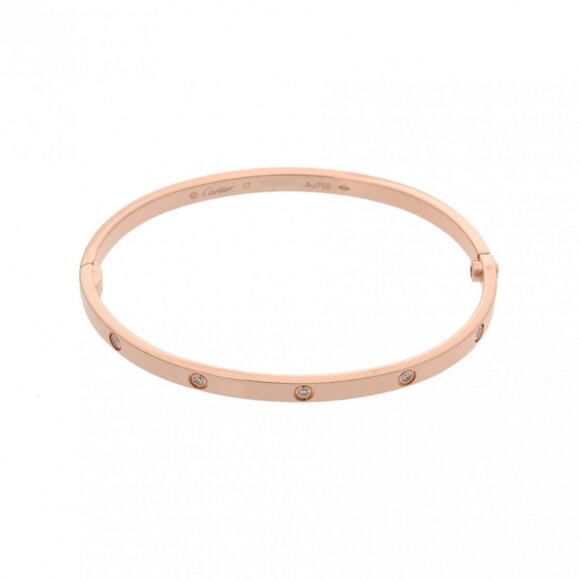 CARTIER Love Bracelet SM Diamond #17 CRB6047917 bracelet 800000136883000 - Picture 1 of 8
